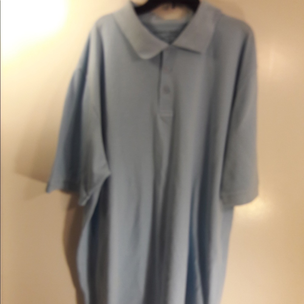 (Authentic Galaxy) Light Blue Uniform Polo Shirt